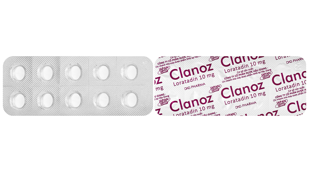 Clanoz 10mg trị các triệu chứng viêm mũi dị ứng, mày đay - 12